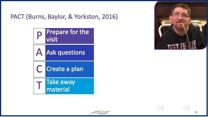 Slide depicting the PACT strategy