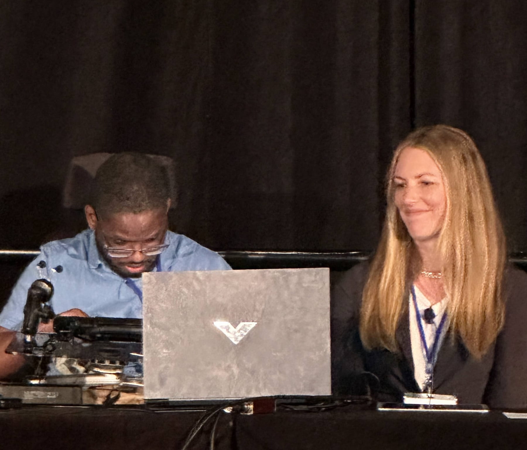 Kevin Williams ands Christine Holyfield